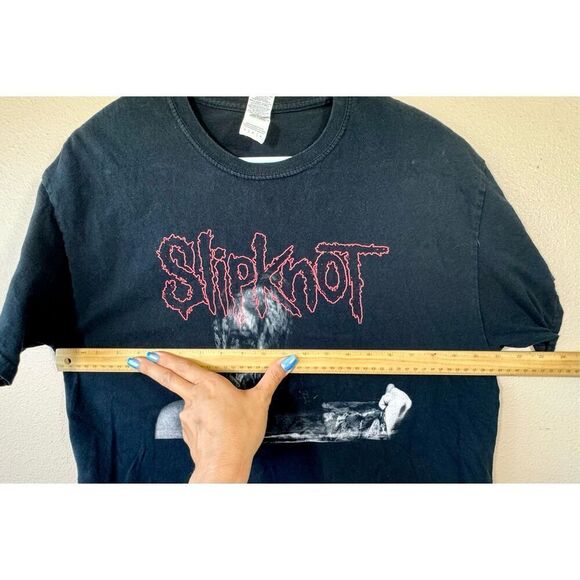 SLIPKNOT We Are Not Your Kind Washed Black 2019 Tour Tee Shirt Unisex Large - Picture 7 of 8